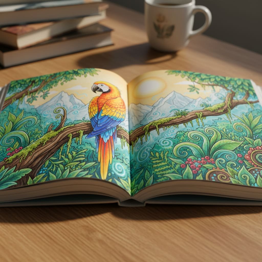 Austin and the Golden Sun Macaw book